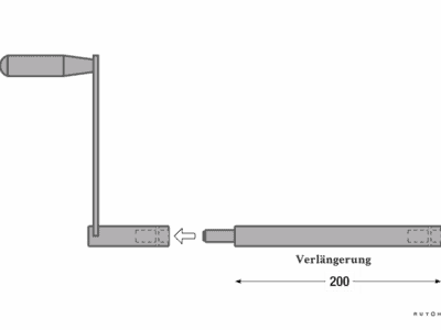 Airlander Kurbelverlängerung