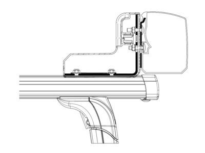 Thule Markisenadapter