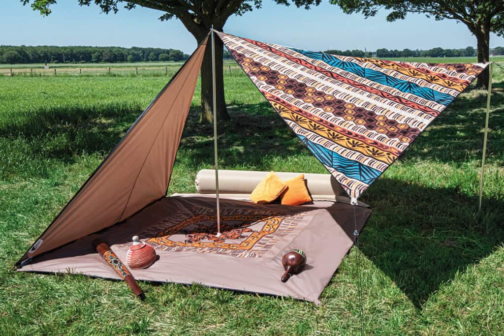 Bent Sonnensegel "Afrika"