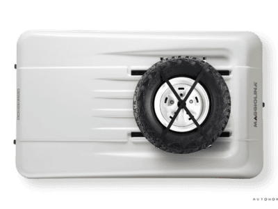 Maggiolina Extreme - Medium Weiß-Carbon - Inkl. Mesh