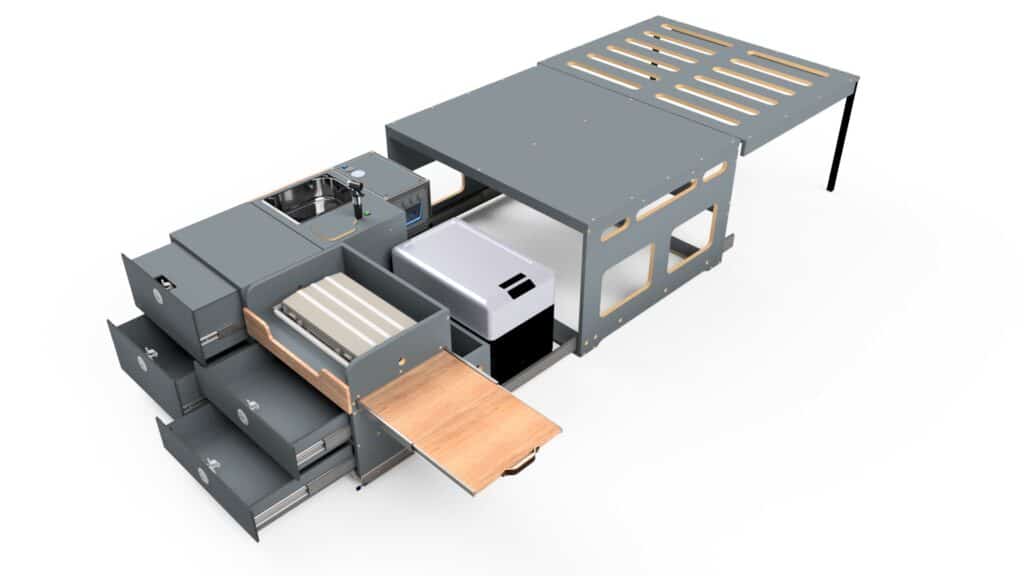 Ello Camping Campingbox Linie L für Van/Bus