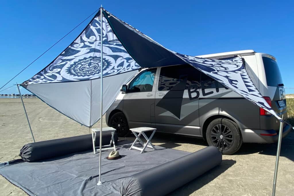 Bent Sonnensegel "Neuseeland"