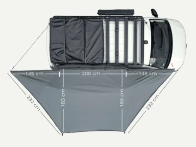 Horntools 180° Markise Horizon f. Beifahrerseite